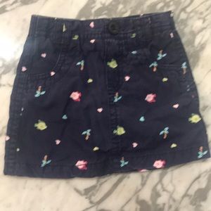 6/$15 Tropical fish polo skirt w/ attached shorts